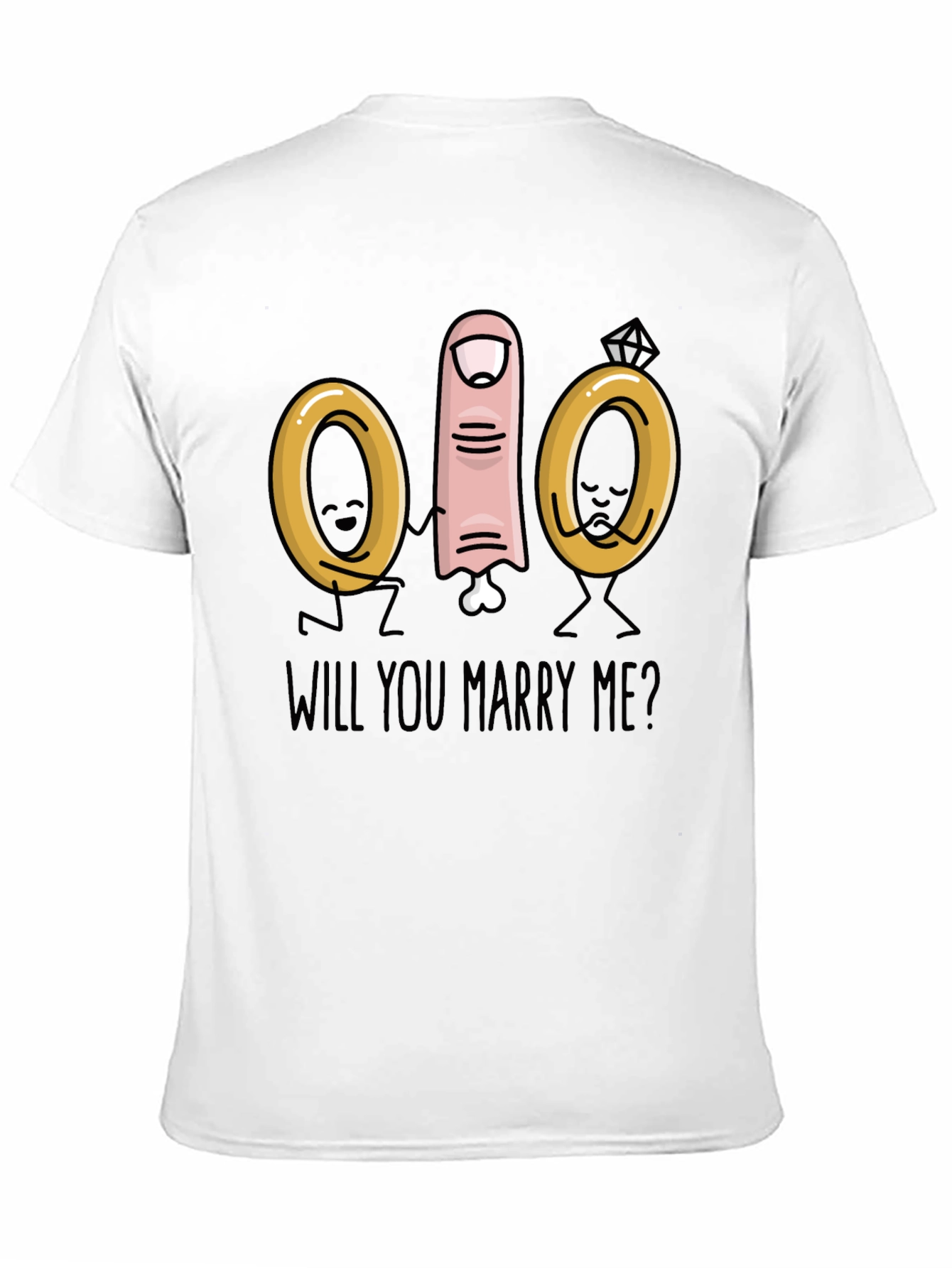 Will You Marry Me? Graphic T-Shirt