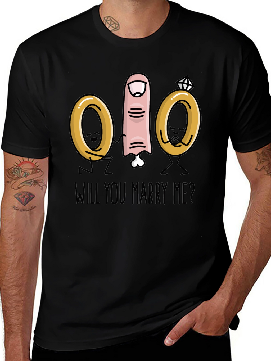 Will You Marry Me? Graphic T-Shirt