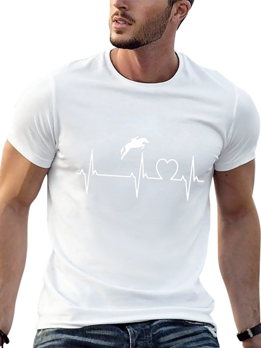 Equestrian Heartbeat T-Shirt