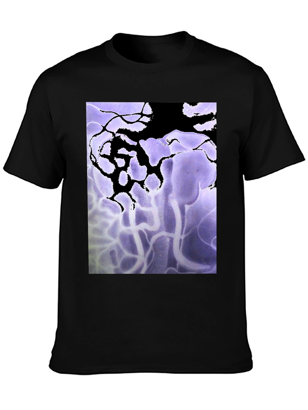 Abstract Art Black T-Shirt