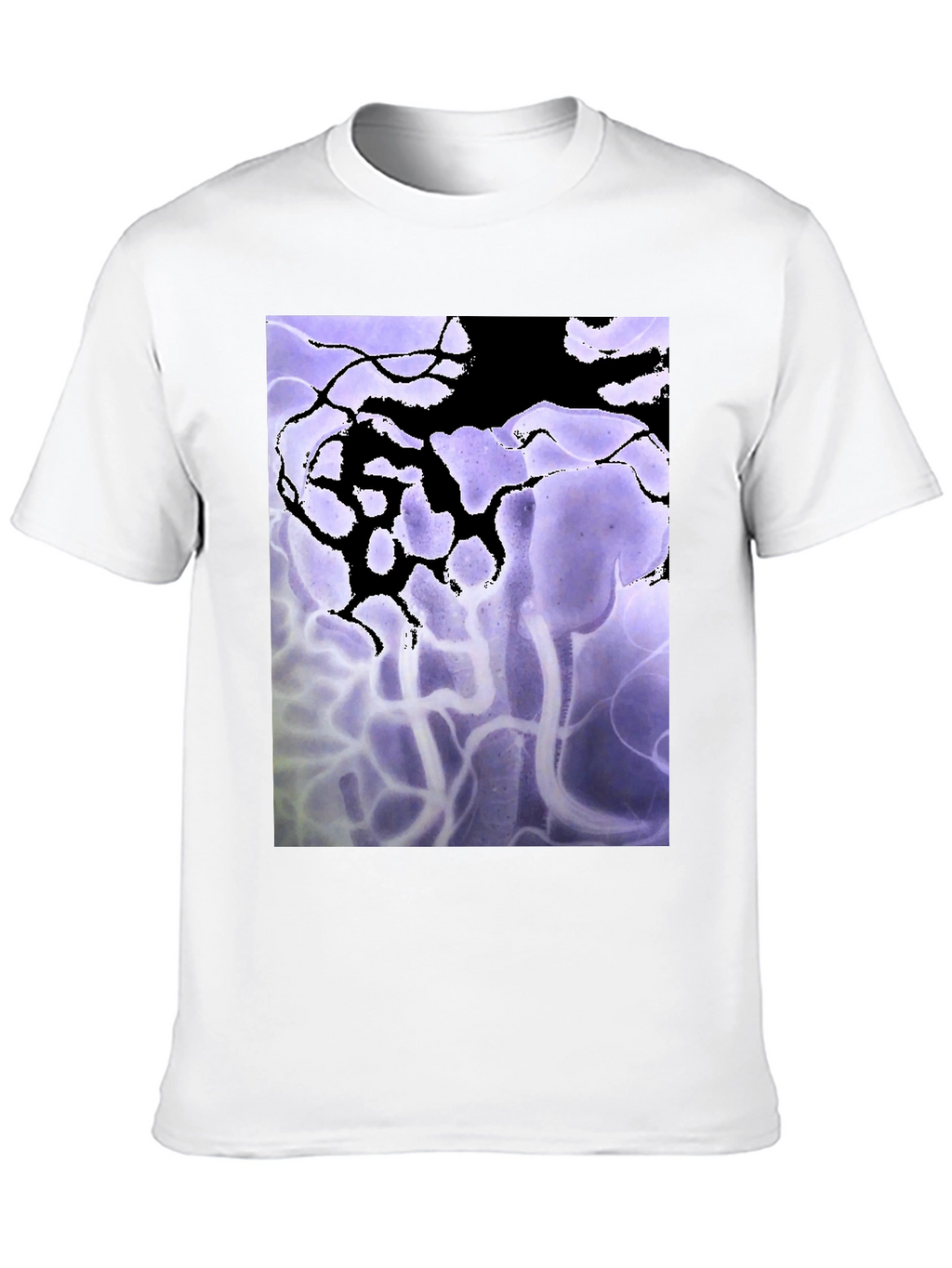 Abstract Art Black T-Shirt
