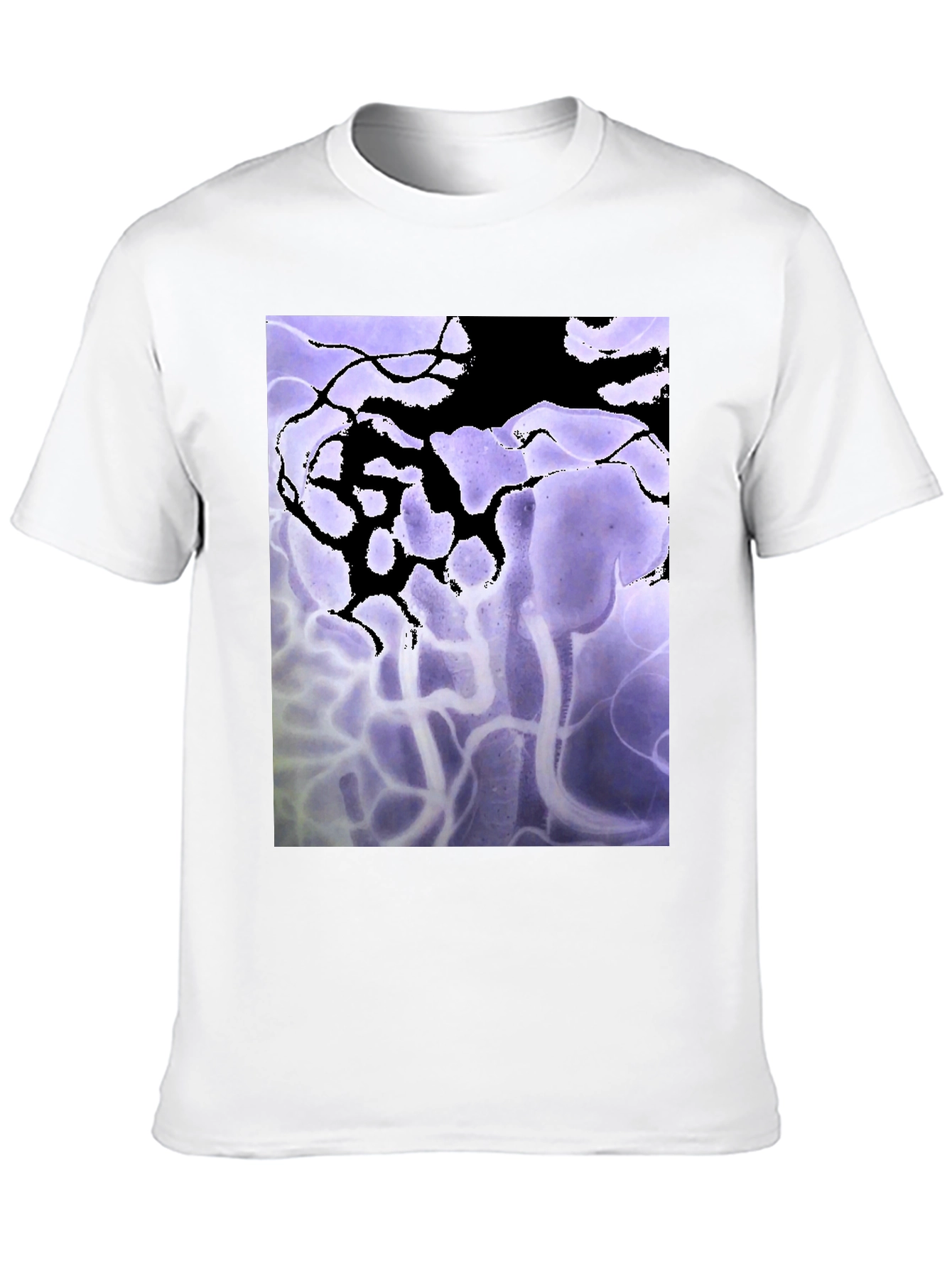 Abstract Art Black T-Shirt