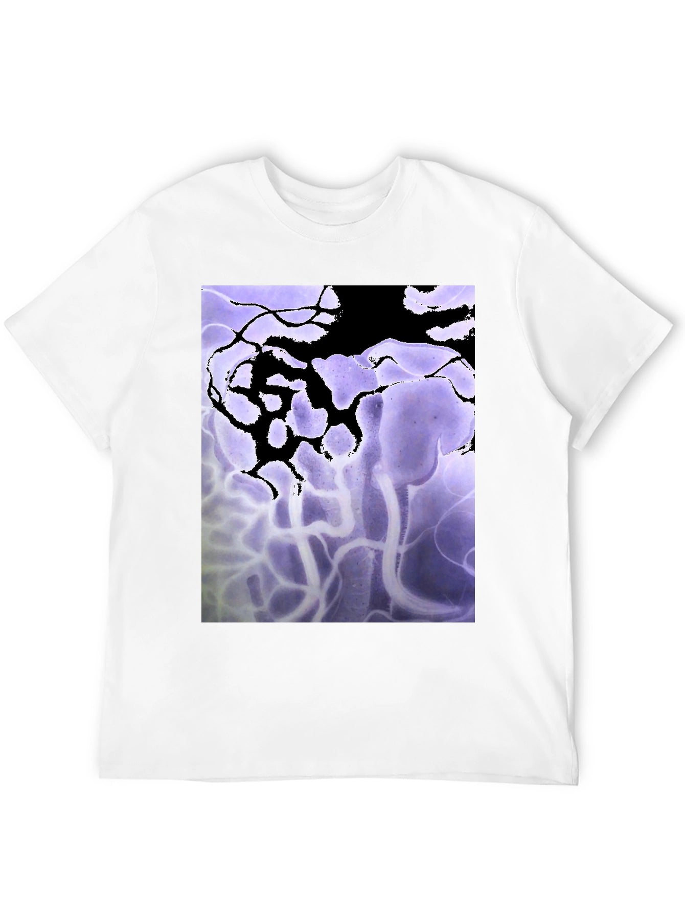 Abstract Art Black T-Shirt
