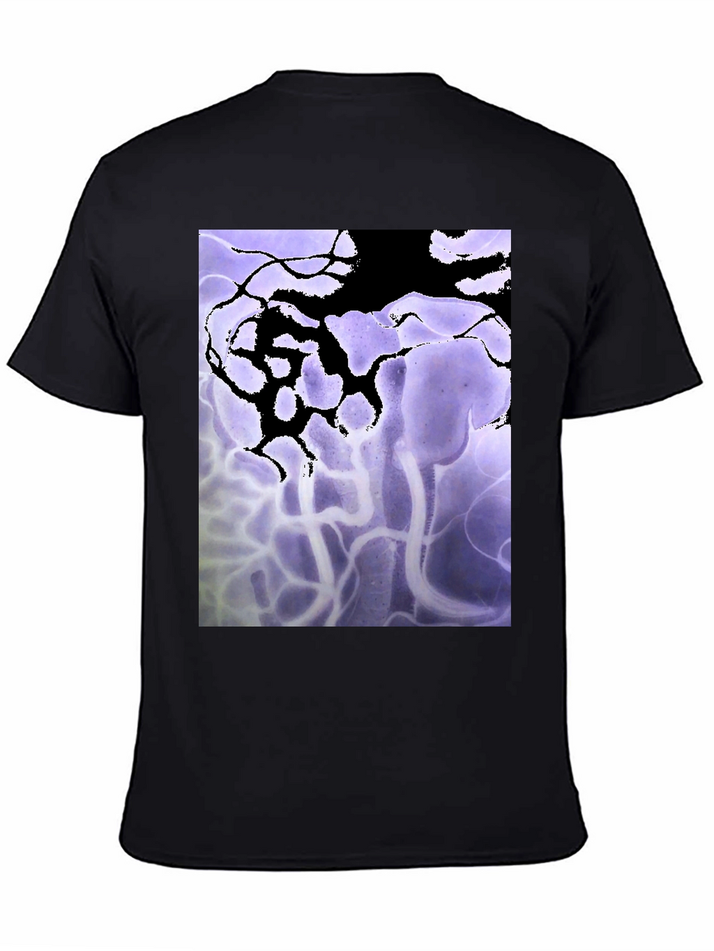 Abstract Art Black T-Shirt
