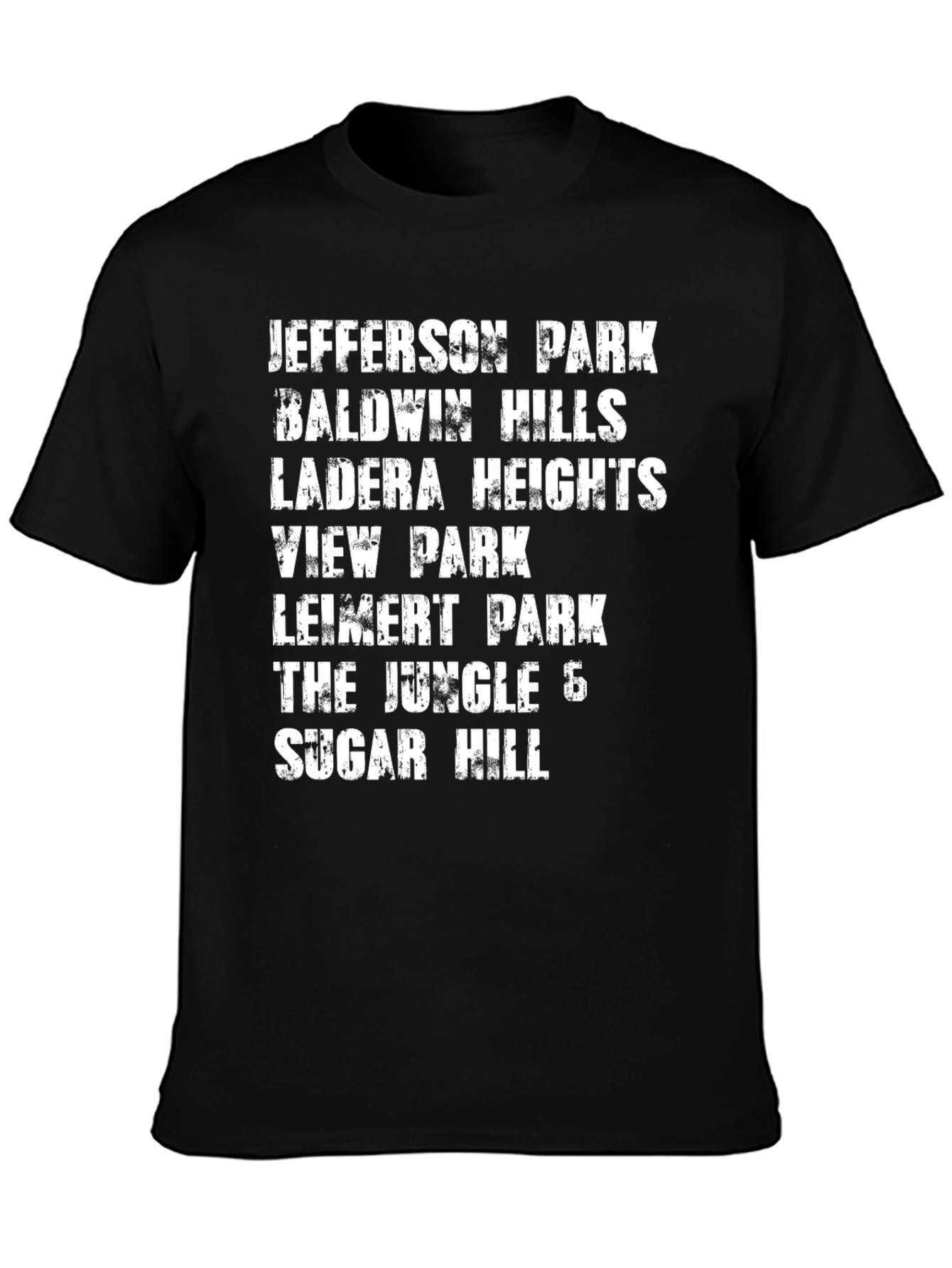 Jefferson Park T-Shirt - Los Angeles Neighborhoods