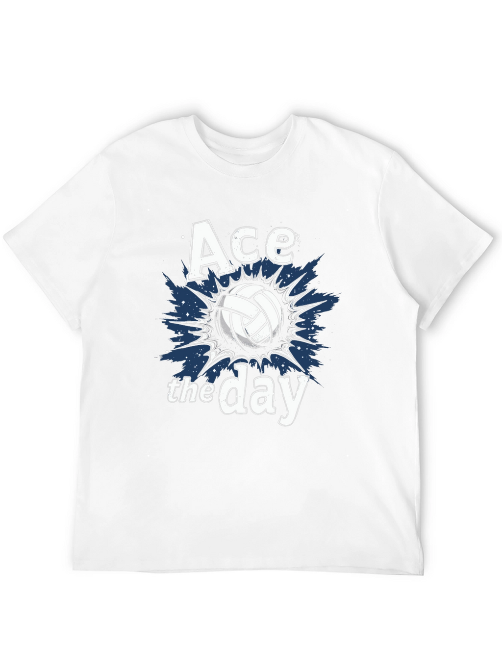 Ace the Day Volleyball Graphic T-Shirt