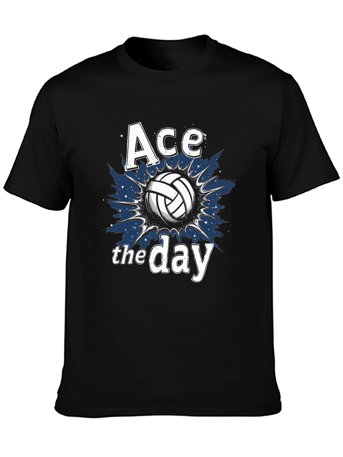 Ace the Day Volleyball Graphic T-Shirt