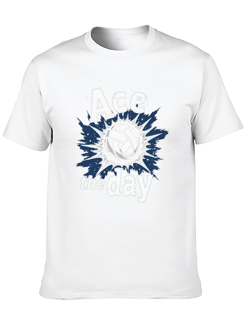 Ace the Day Volleyball Graphic T-Shirt