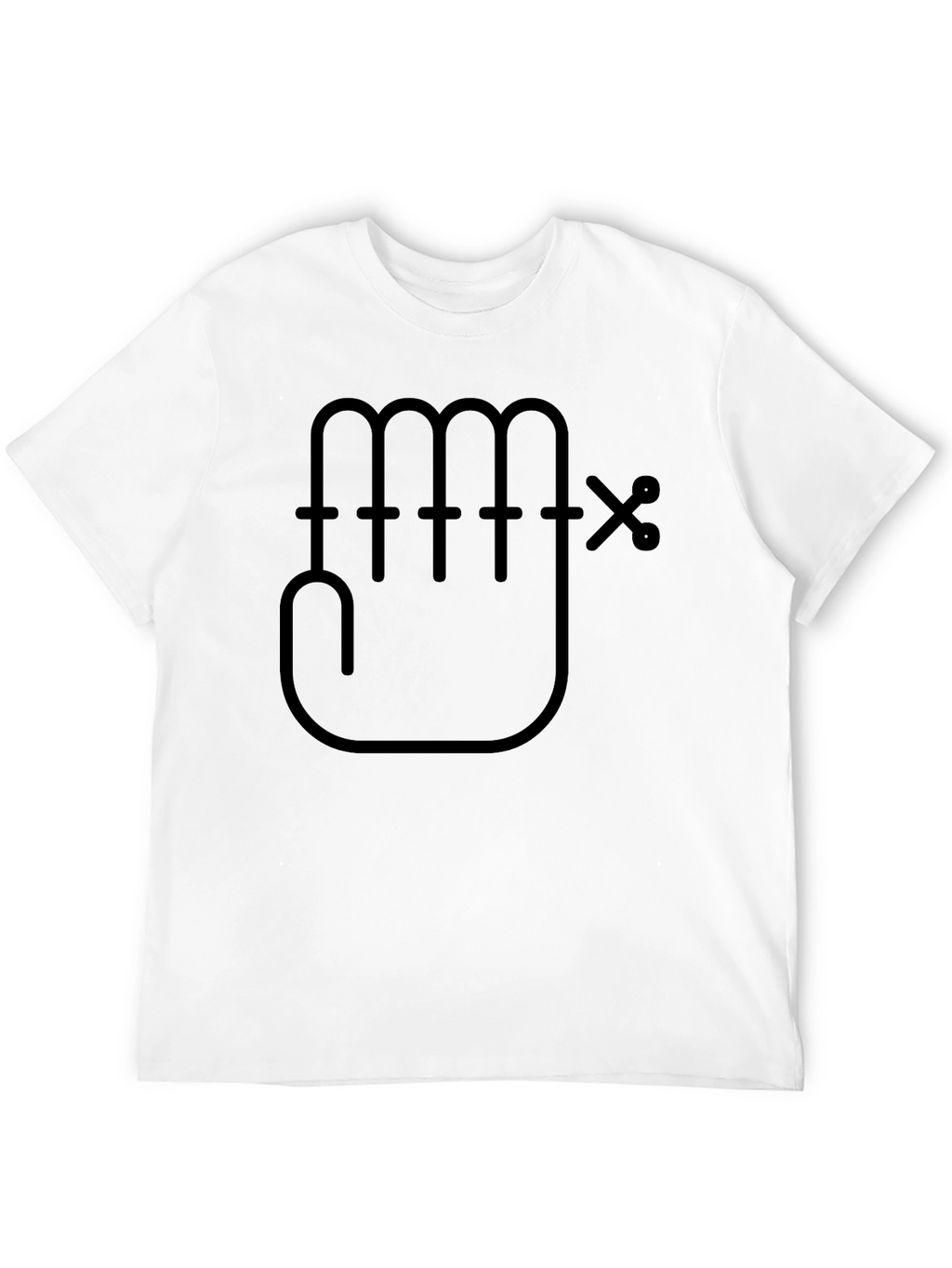 Graphic Hand Tee - Modern Design