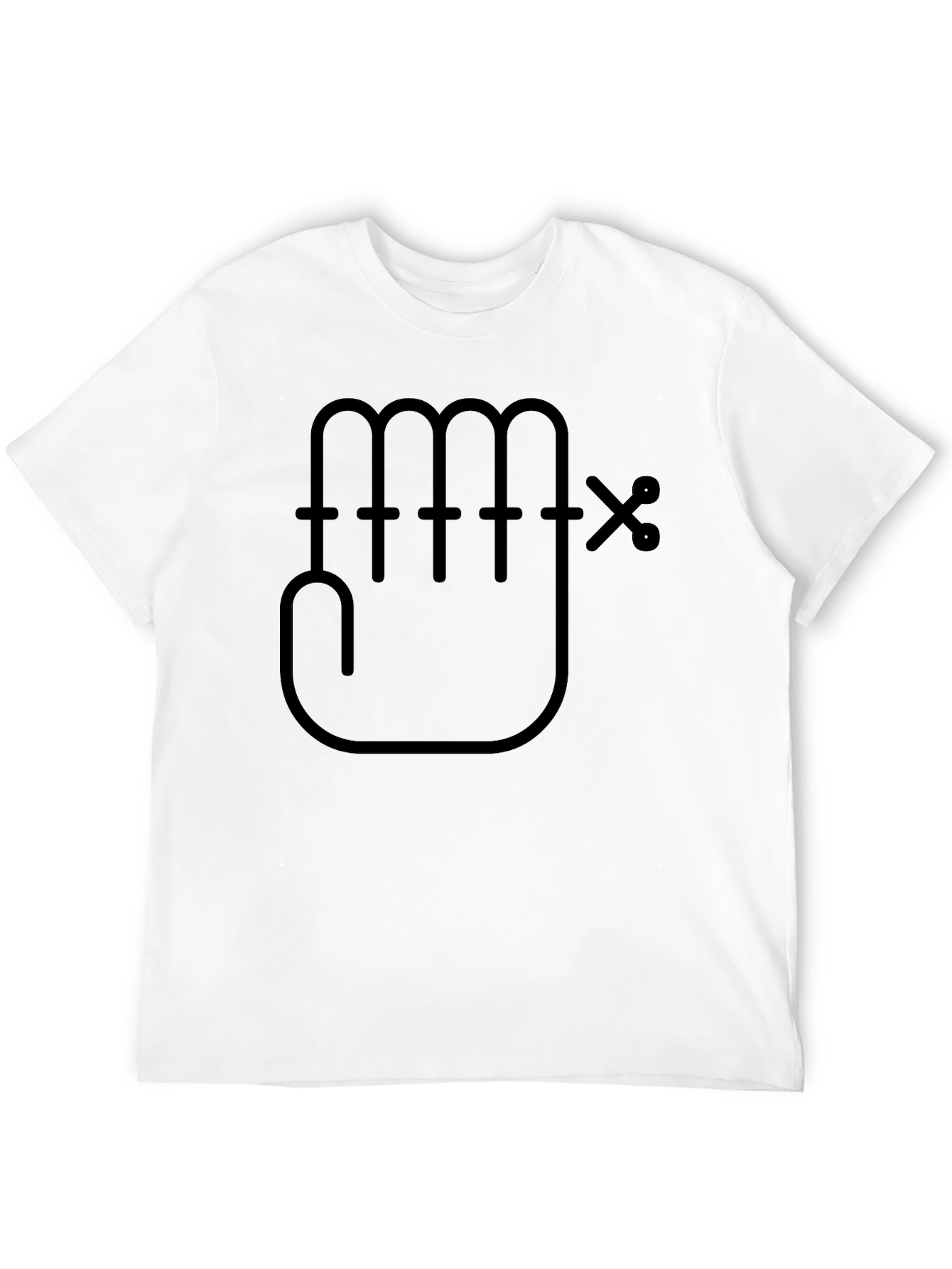 Graphic Hand Tee - Modern Design