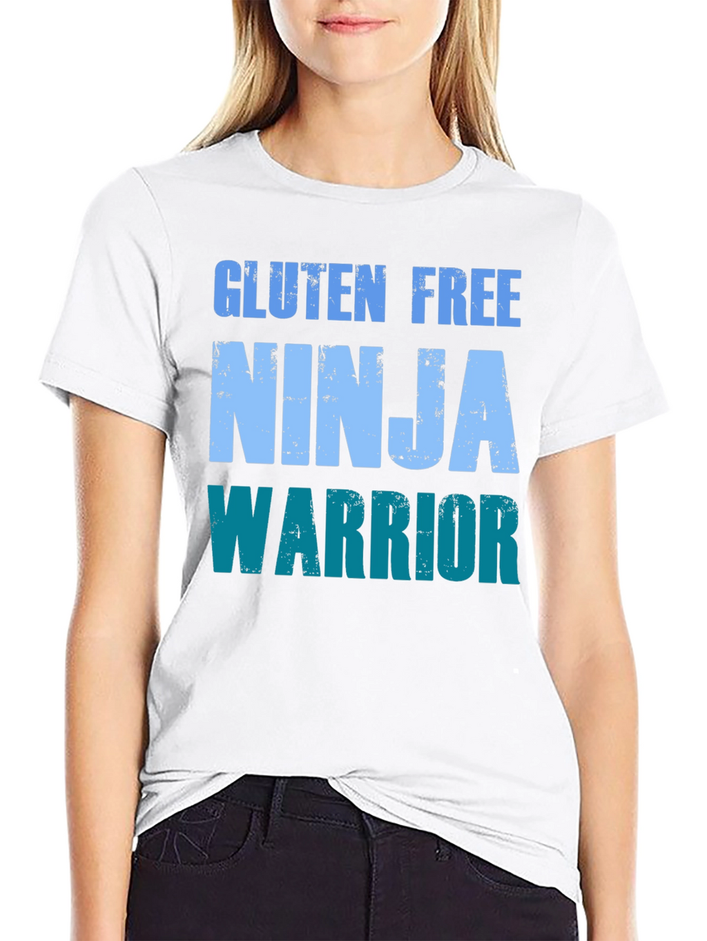 Gluten Free Ninja Warrior Novelty T-Shirt