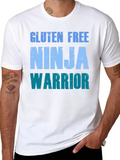 Gluten Free Ninja Warrior Novelty T-Shirt
