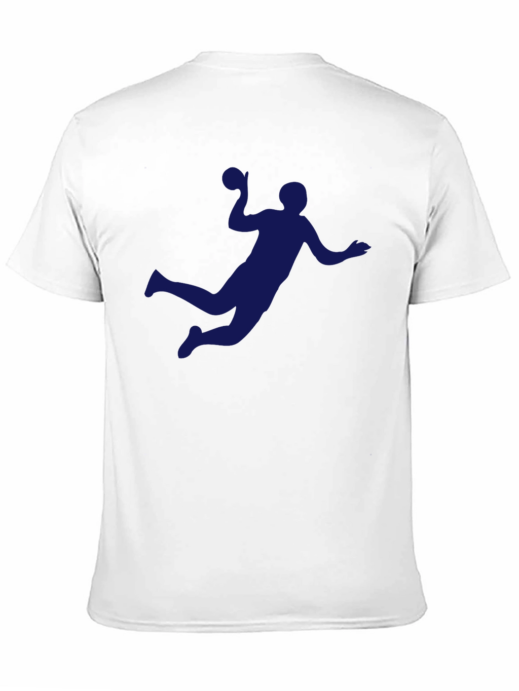 Handball Player Graphic Tee - Sporty Black T-Shirt