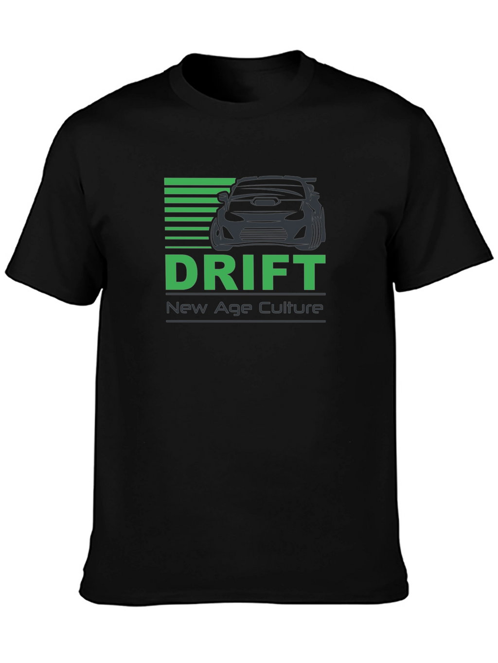 Drift Culture Graphic Tee - Black