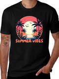 Summer Vibes Palm Tree T-Shirt
