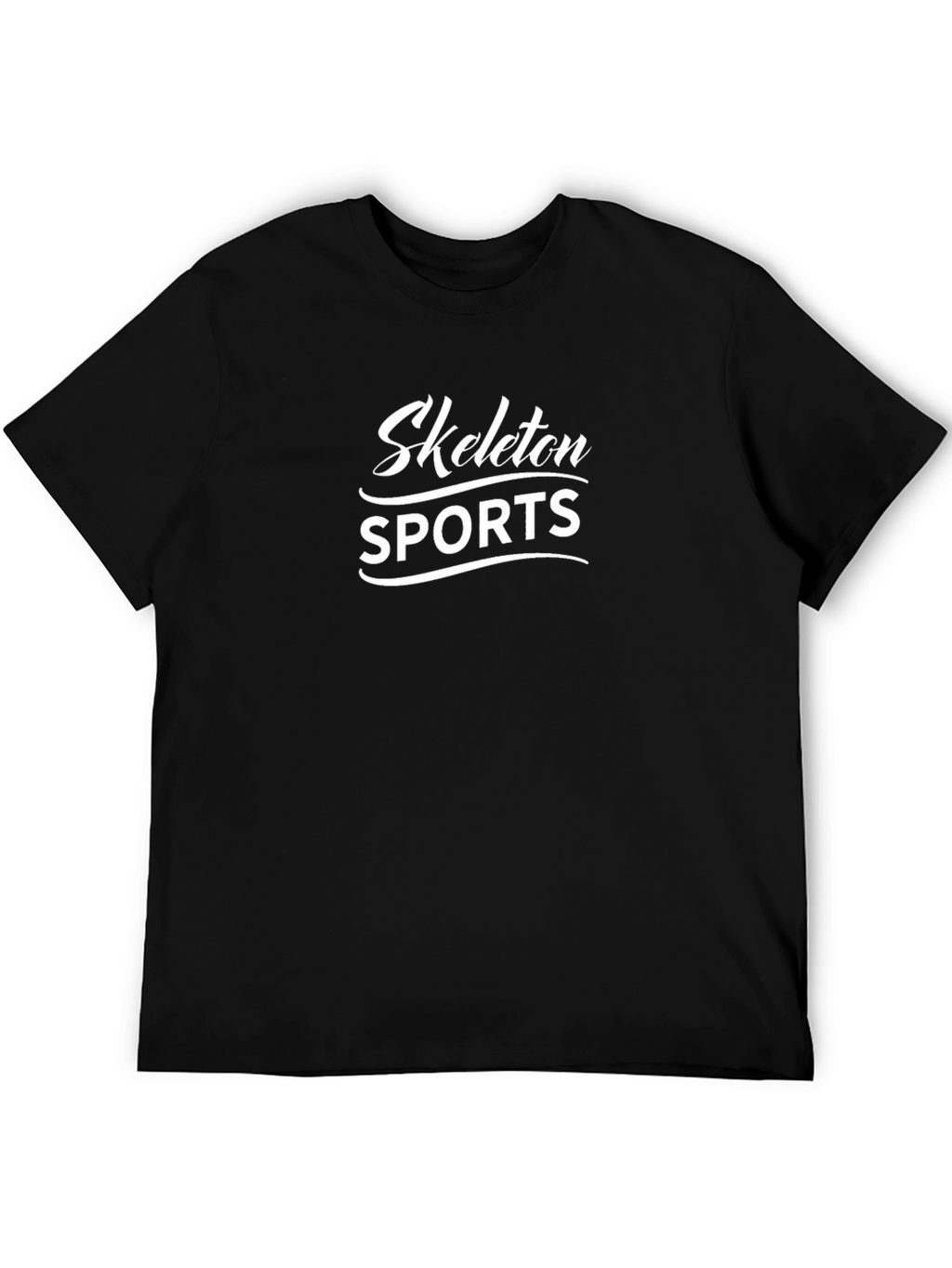Skeleton Sports Black T-Shirt