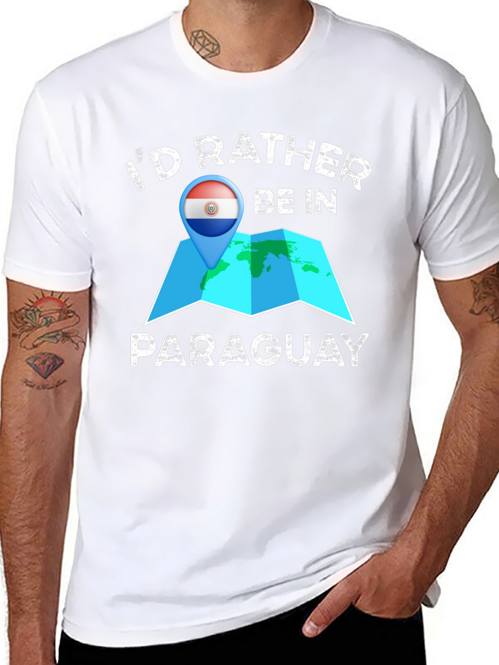 Id Rather Be In Paraguay T-Shirt