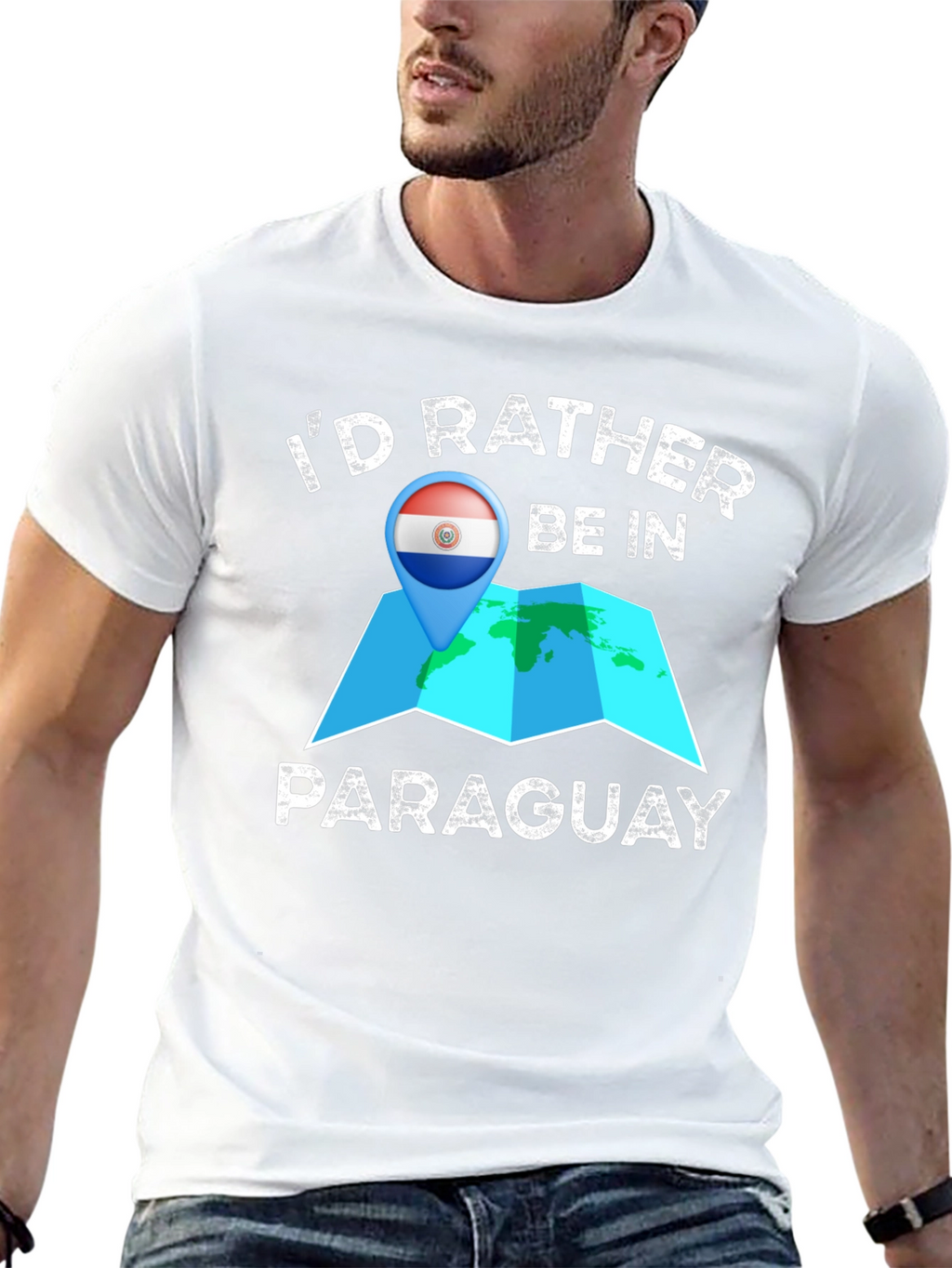 Id Rather Be In Paraguay T-Shirt