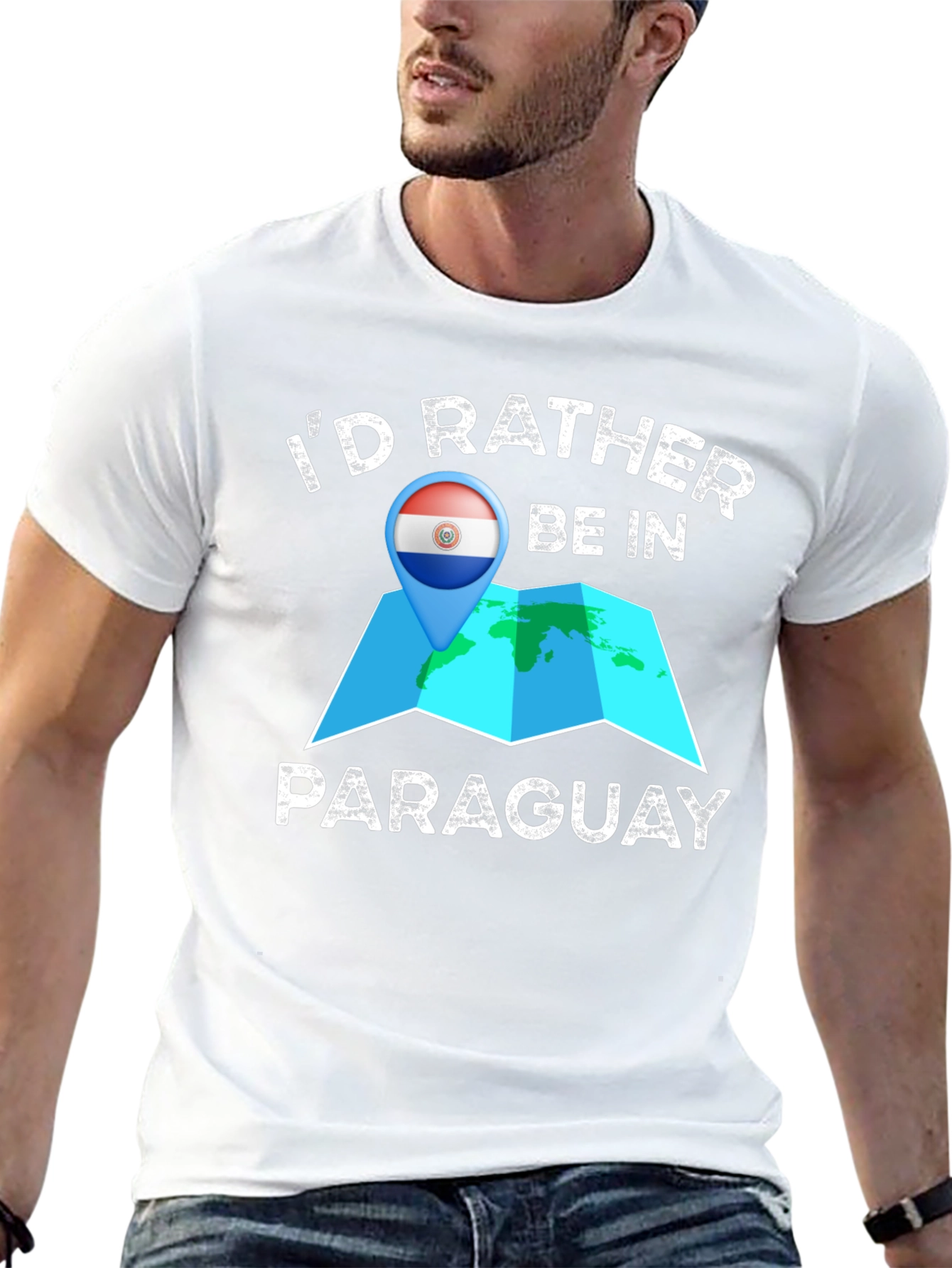 Id Rather Be In Paraguay T-Shirt