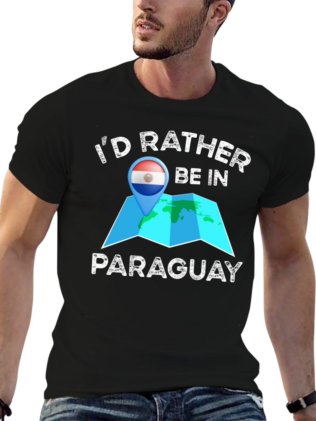 Id Rather Be In Paraguay T-Shirt