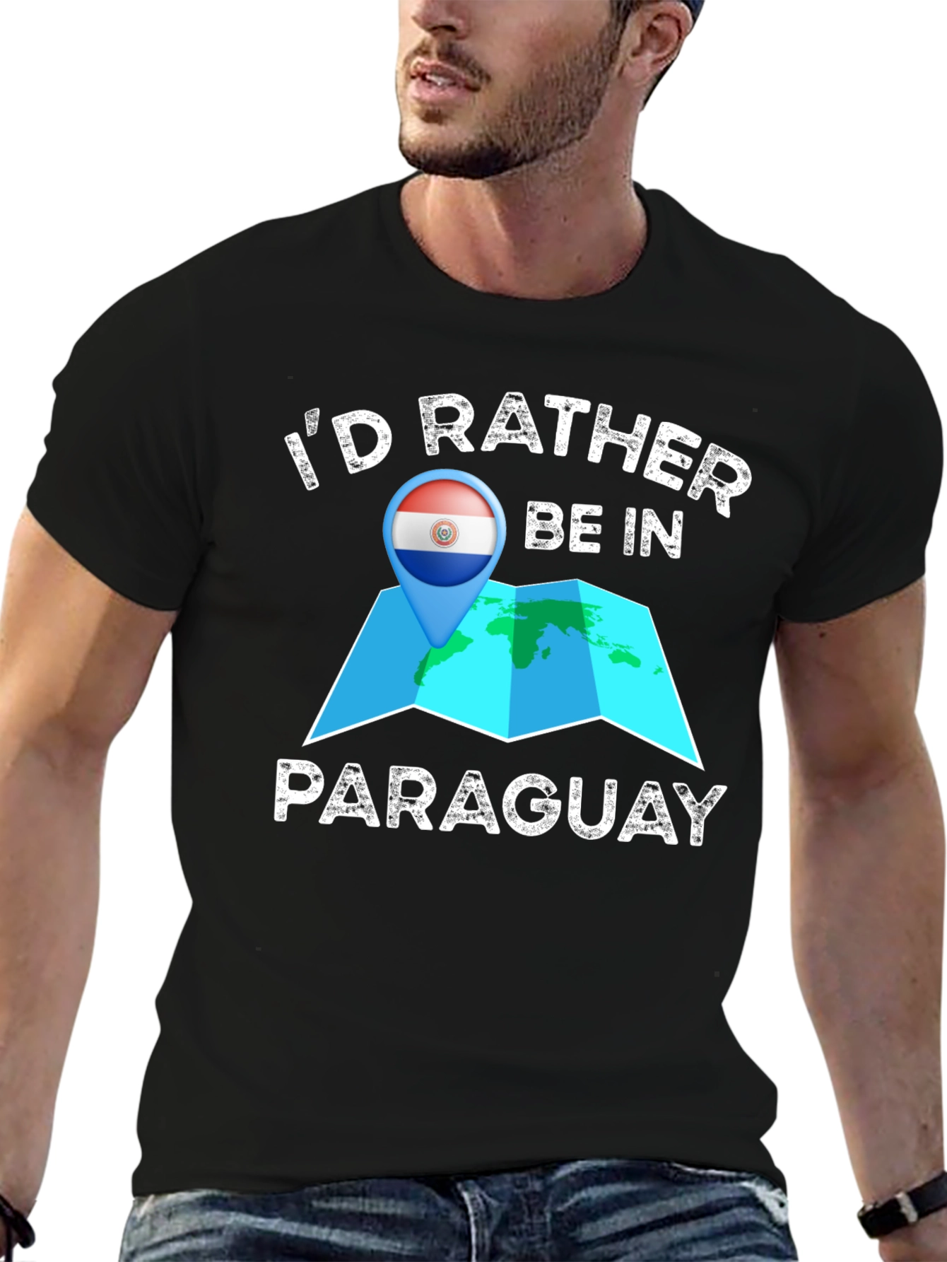 Id Rather Be In Paraguay T-Shirt