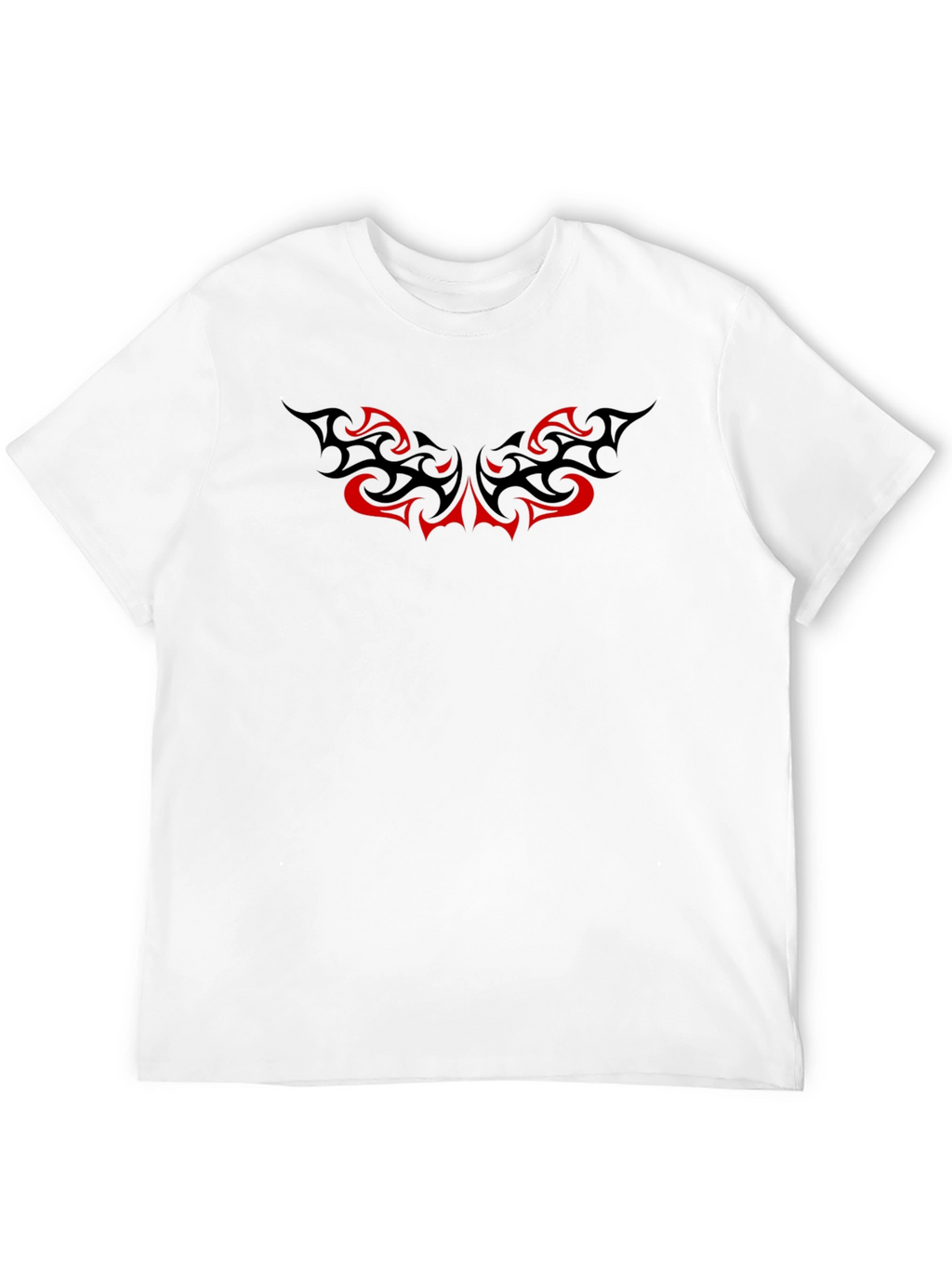 Tribal Tattoo Graphic Black T-Shirt