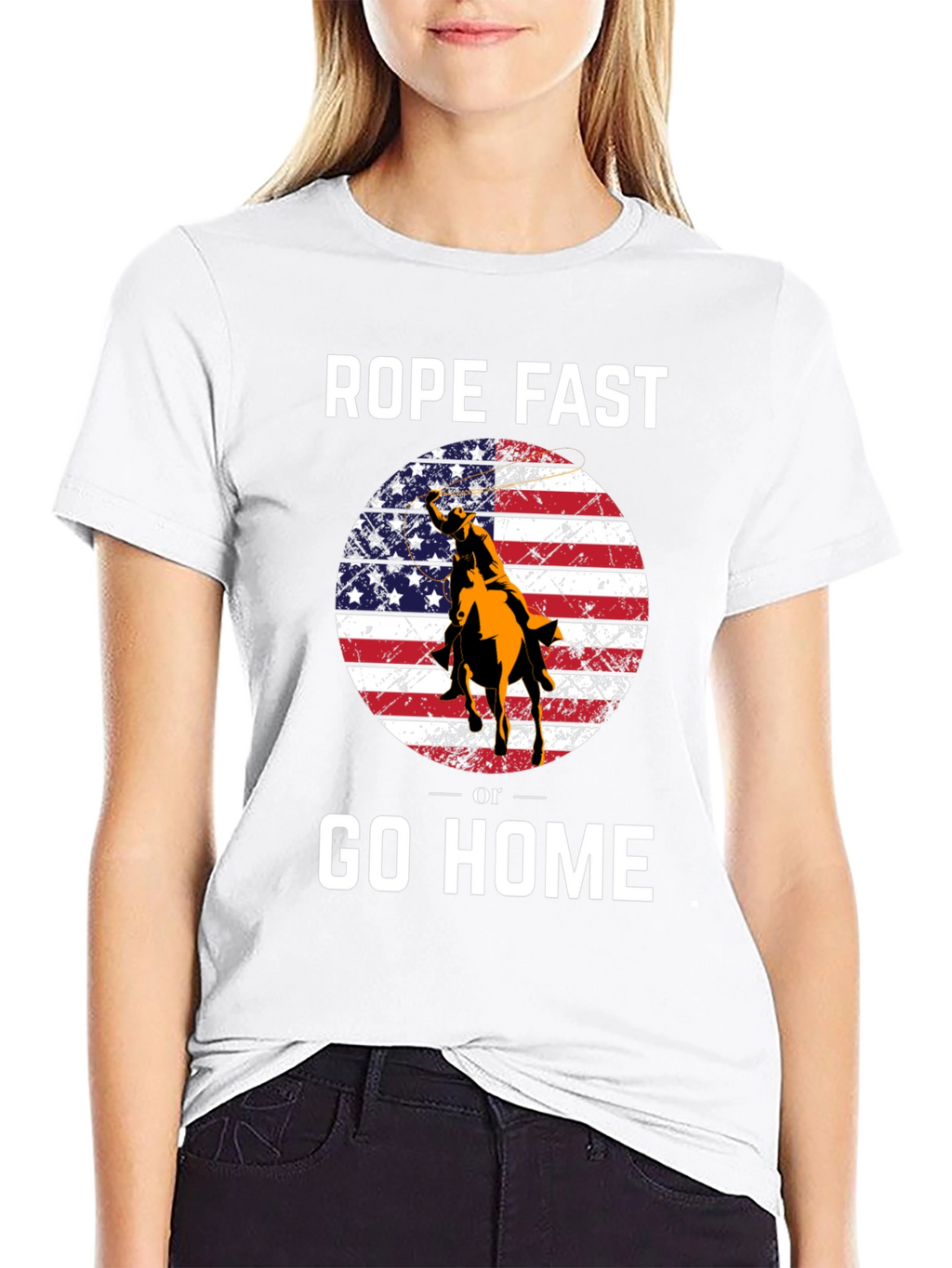 Rope Fast or Go Home Graphic T-Shirt