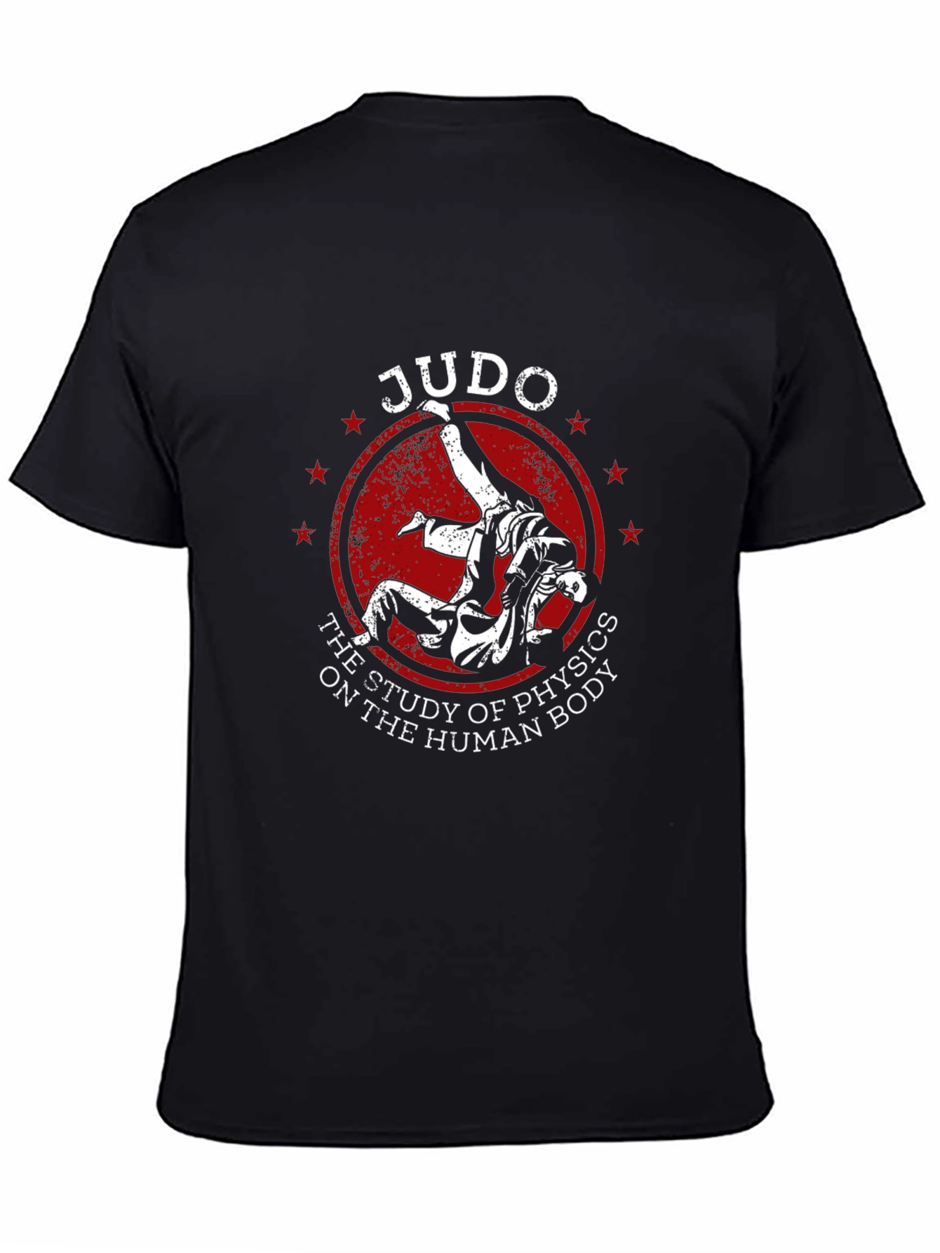 Judo Physics Graphic Black T-Shirt