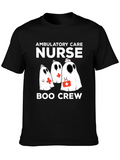 Ambulatory Care Nurse Boo Crew Halloween T-Shirt