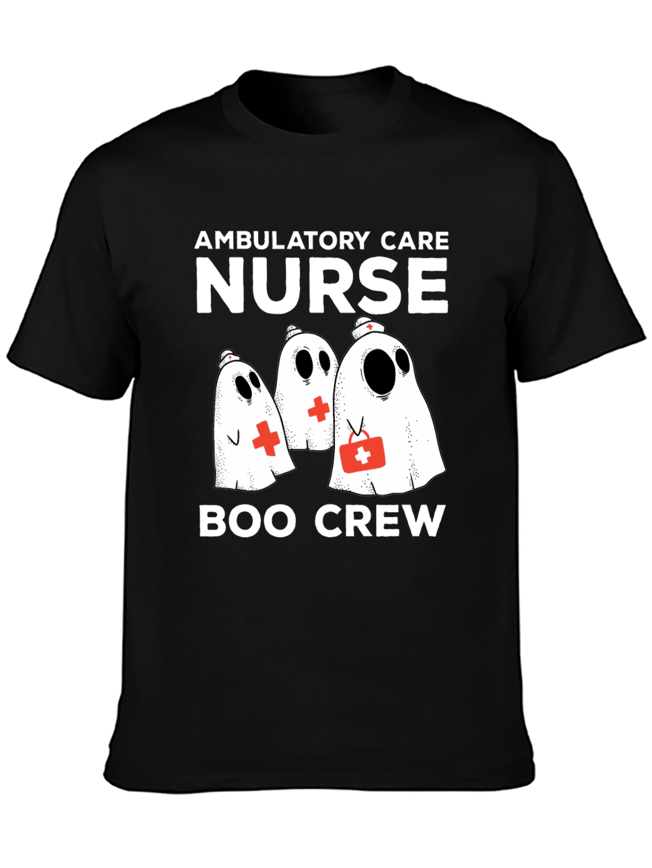 Ambulatory Care Nurse Boo Crew Halloween T-Shirt