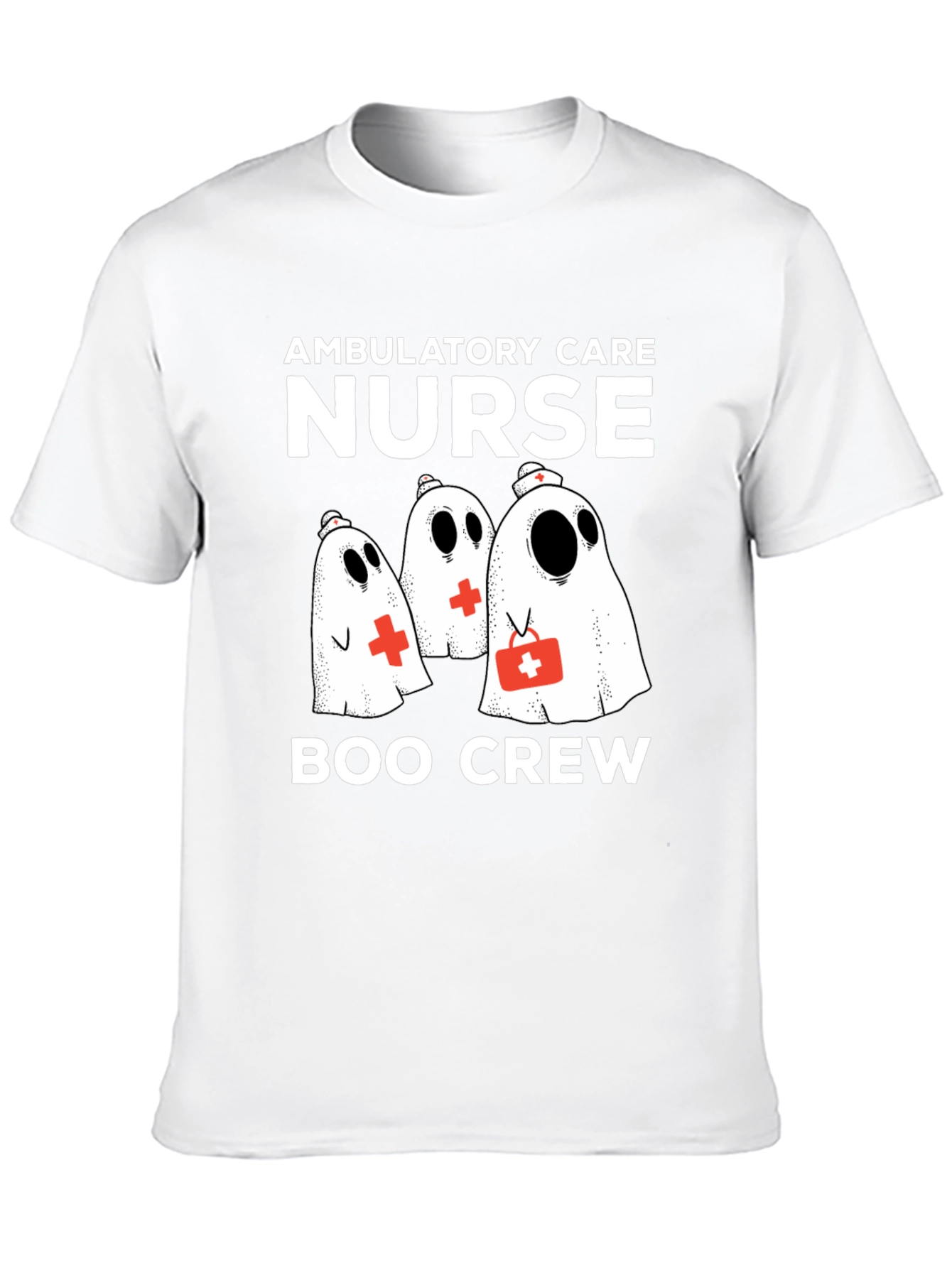 Ambulatory Care Nurse Boo Crew Halloween T-Shirt