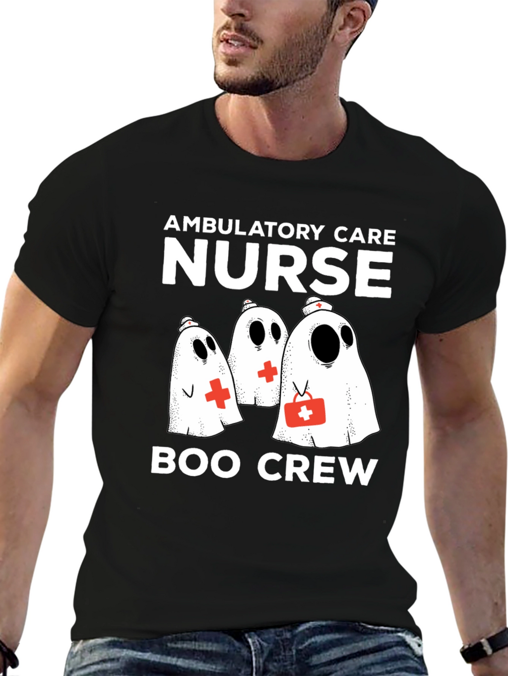 Ambulatory Care Nurse Boo Crew Halloween T-Shirt