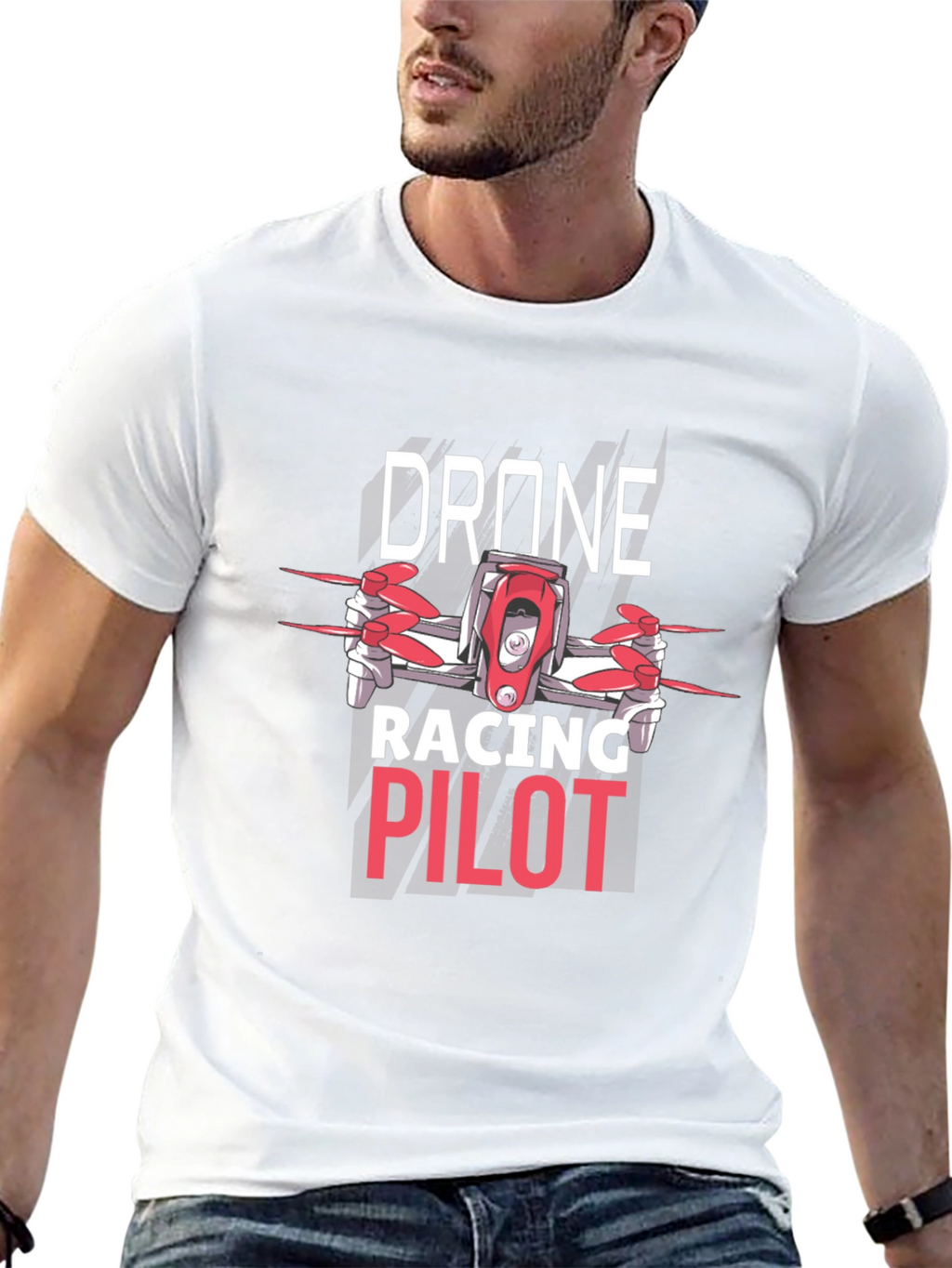 Drone Racing Pilot Graphic T-Shirt