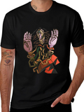 Abstract Geometric Figure Graphic Tee