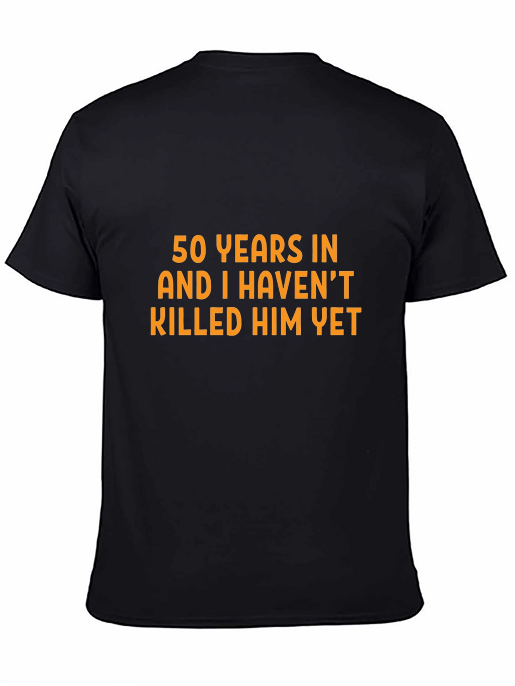 Funny 50th Anniversary Black T-Shirt