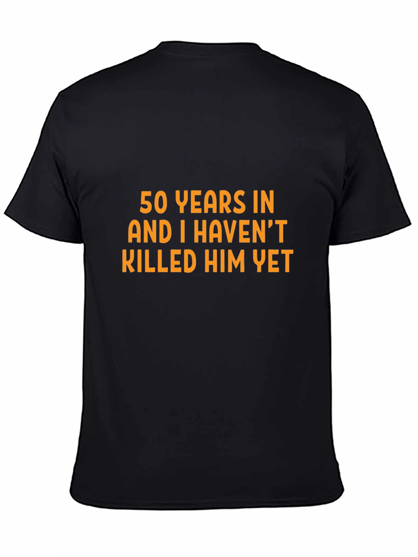 Funny 50th Anniversary Black T-Shirt