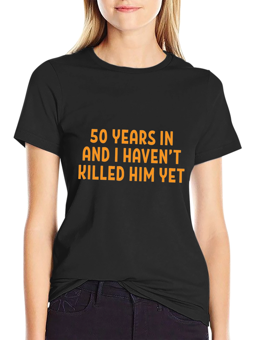 Funny 50th Anniversary Black T-Shirt