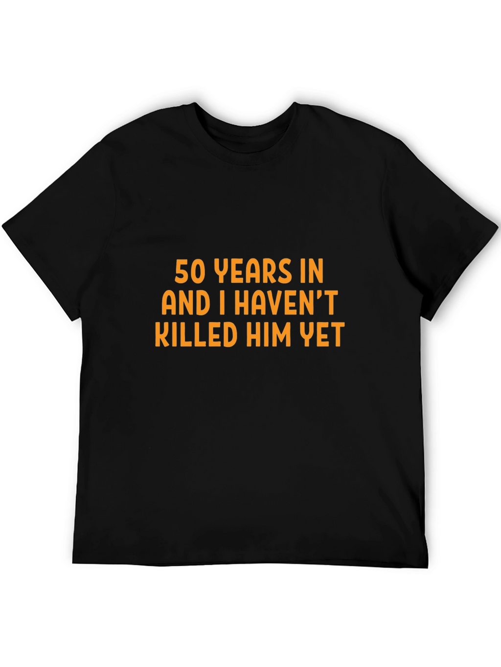 Funny 50th Anniversary Black T-Shirt