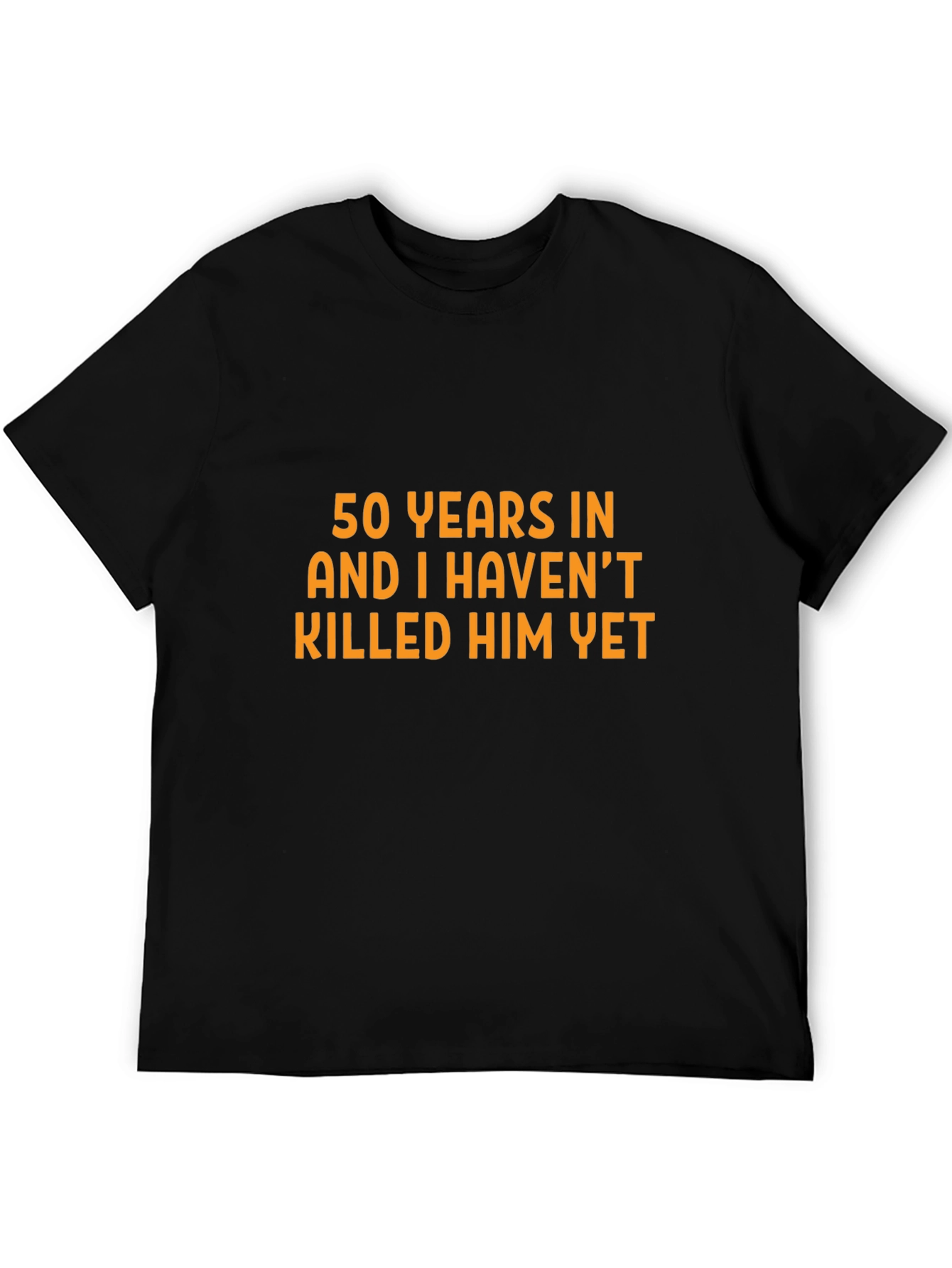 Funny 50th Anniversary Black T-Shirt