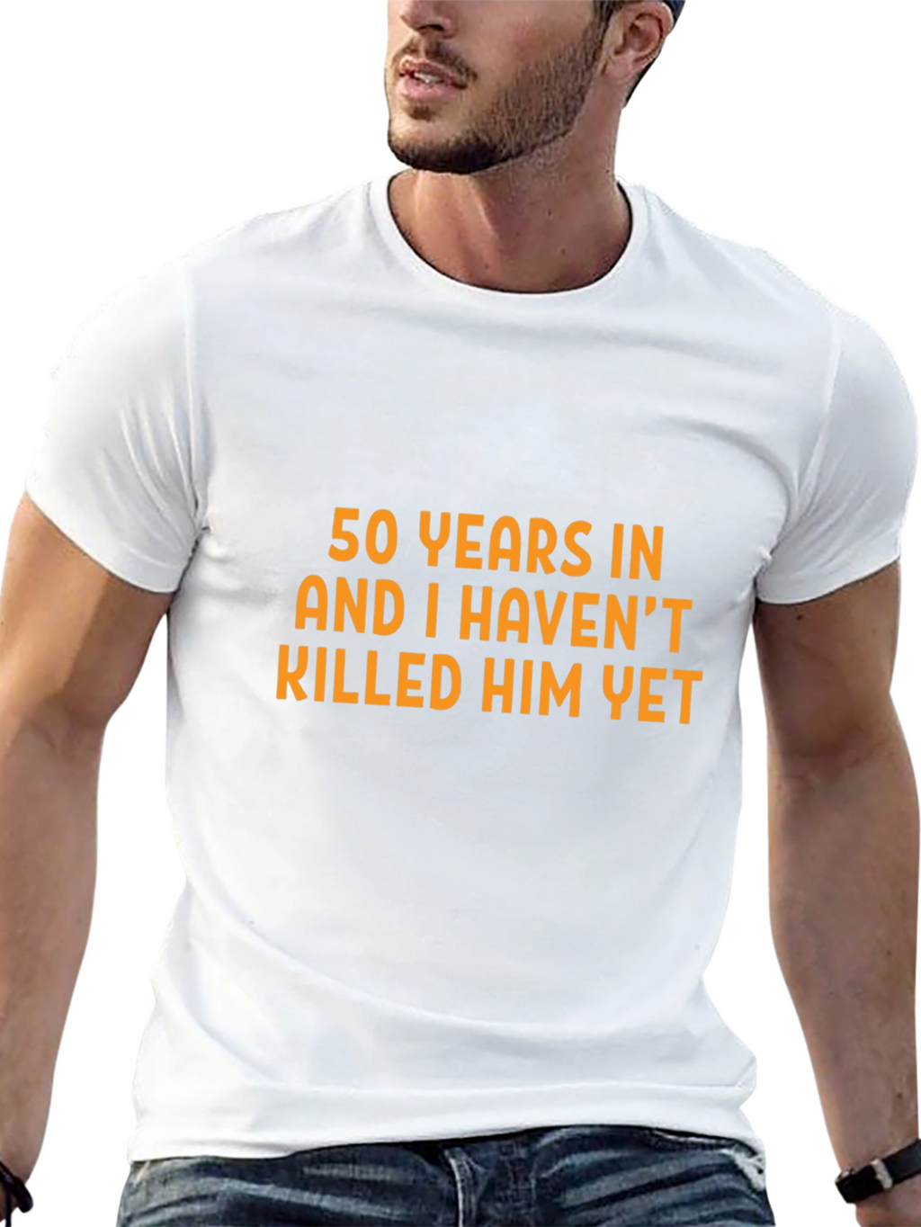 Funny 50th Anniversary Black T-Shirt