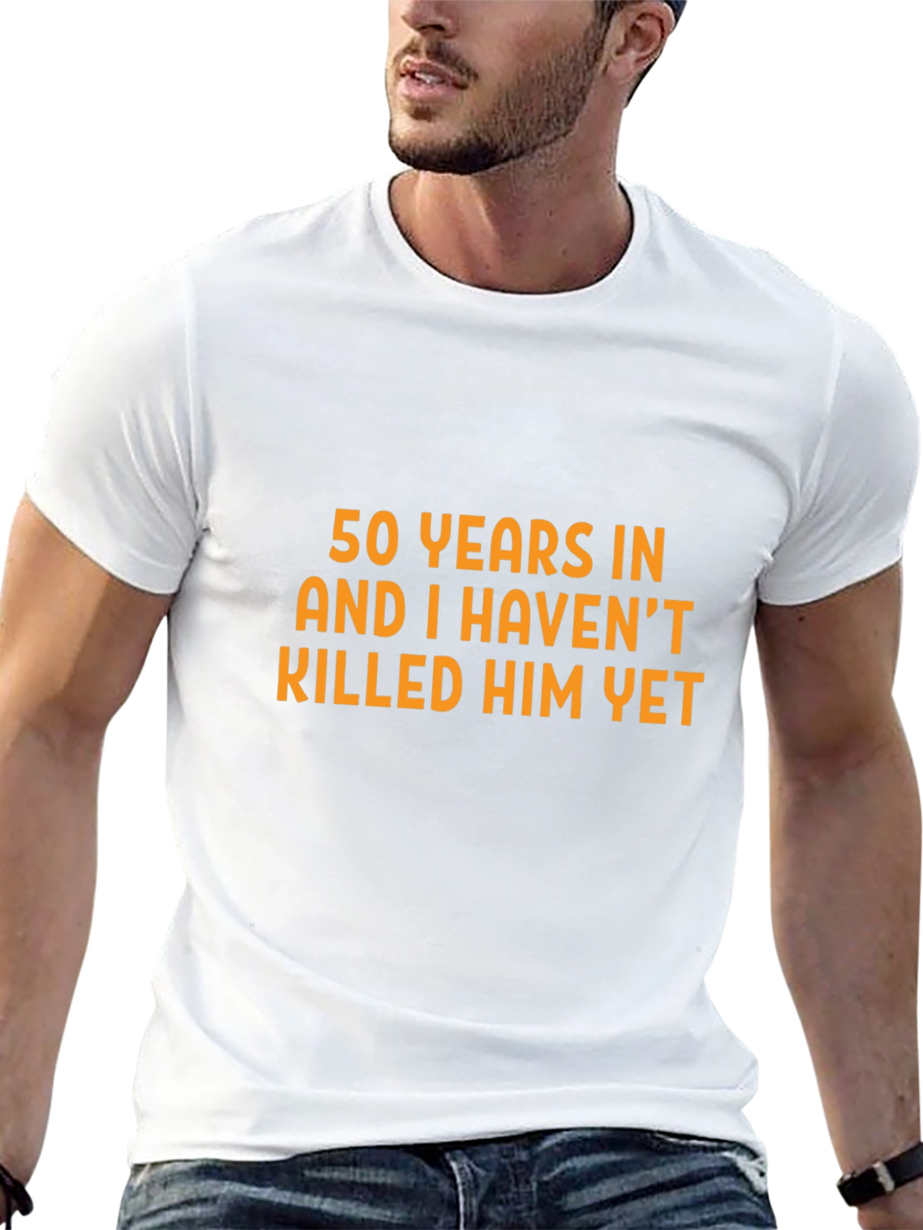 Funny 50th Anniversary Black T-Shirt