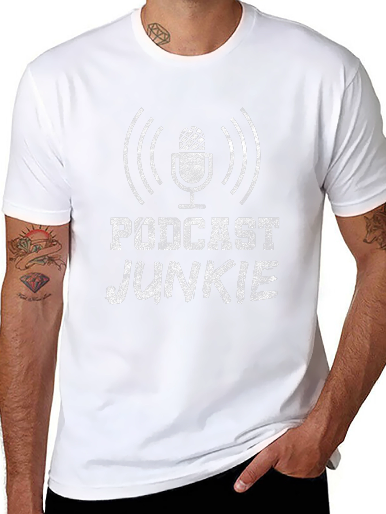 Podcast Junkie Graphic T-Shirt - Unisex