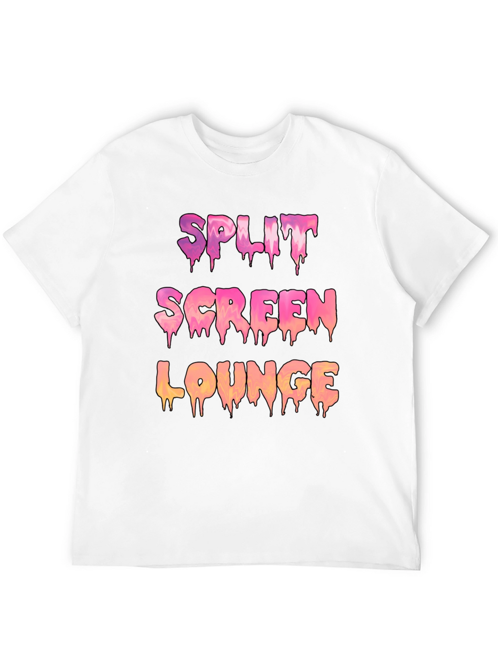 Split Screen Lounge Graphic Tee