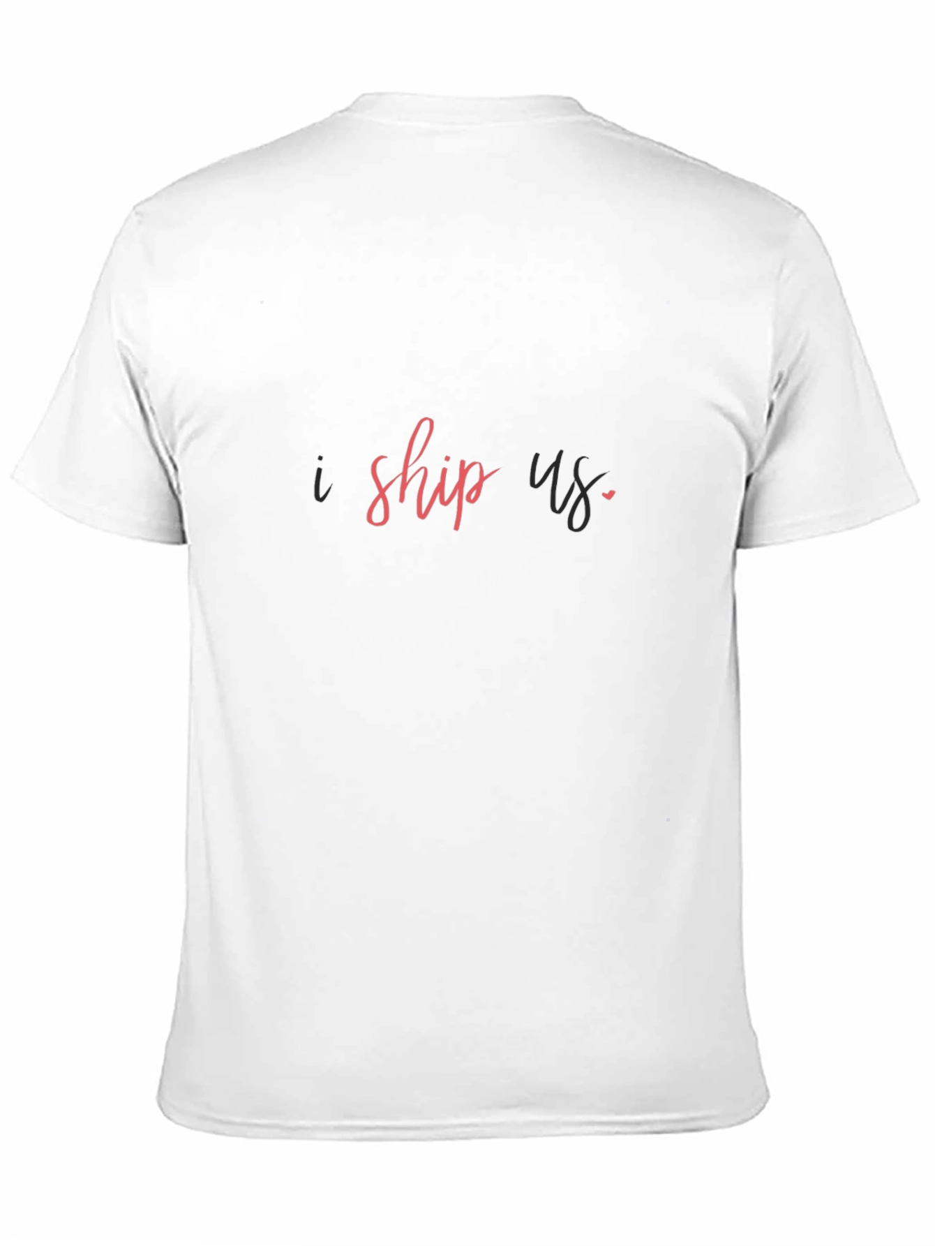 I Ship Us Graphic Tee - Trendy Black T-Shirt