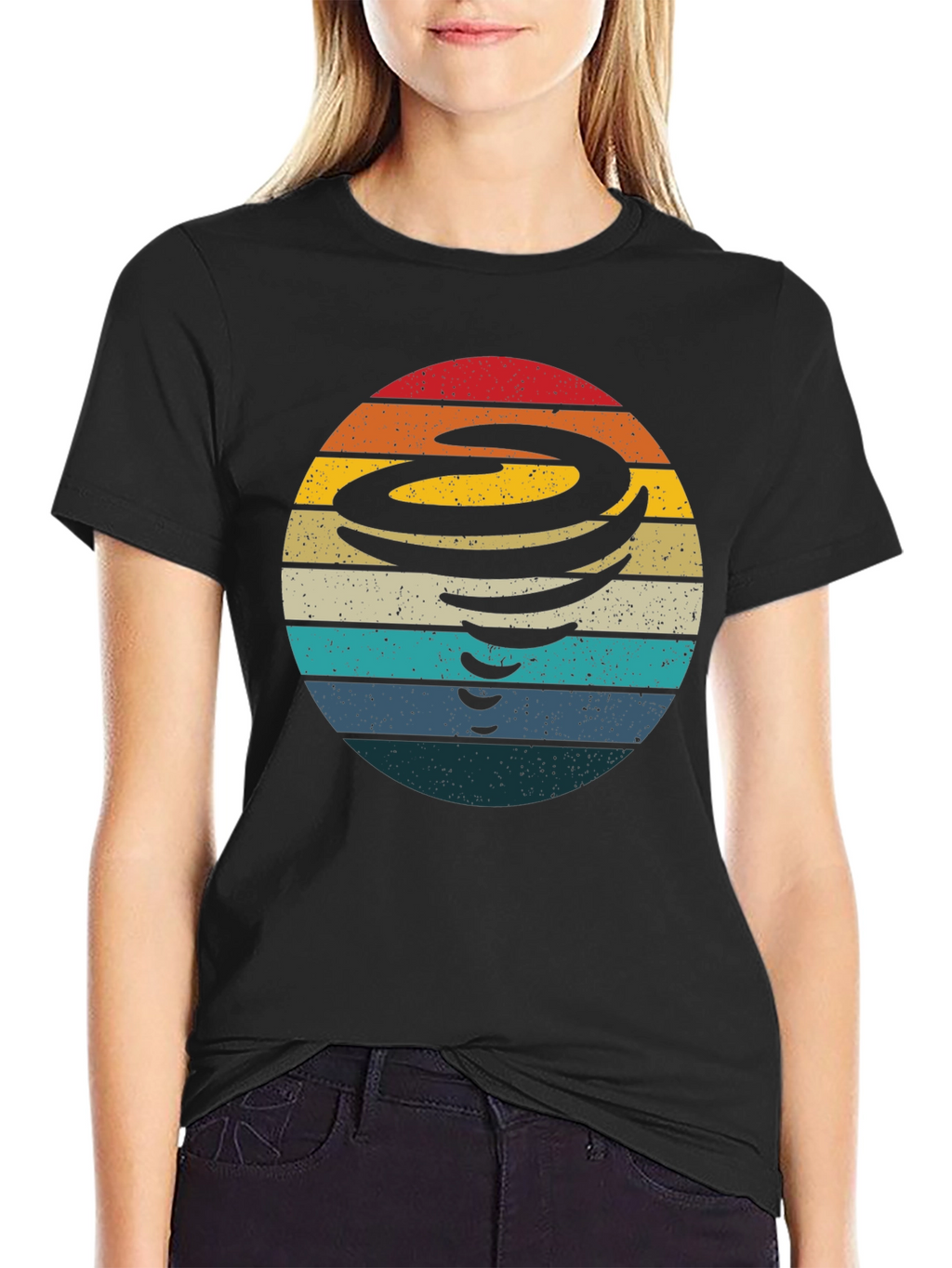 Retro Tornado T-Shirt - Weather Graphic Tee