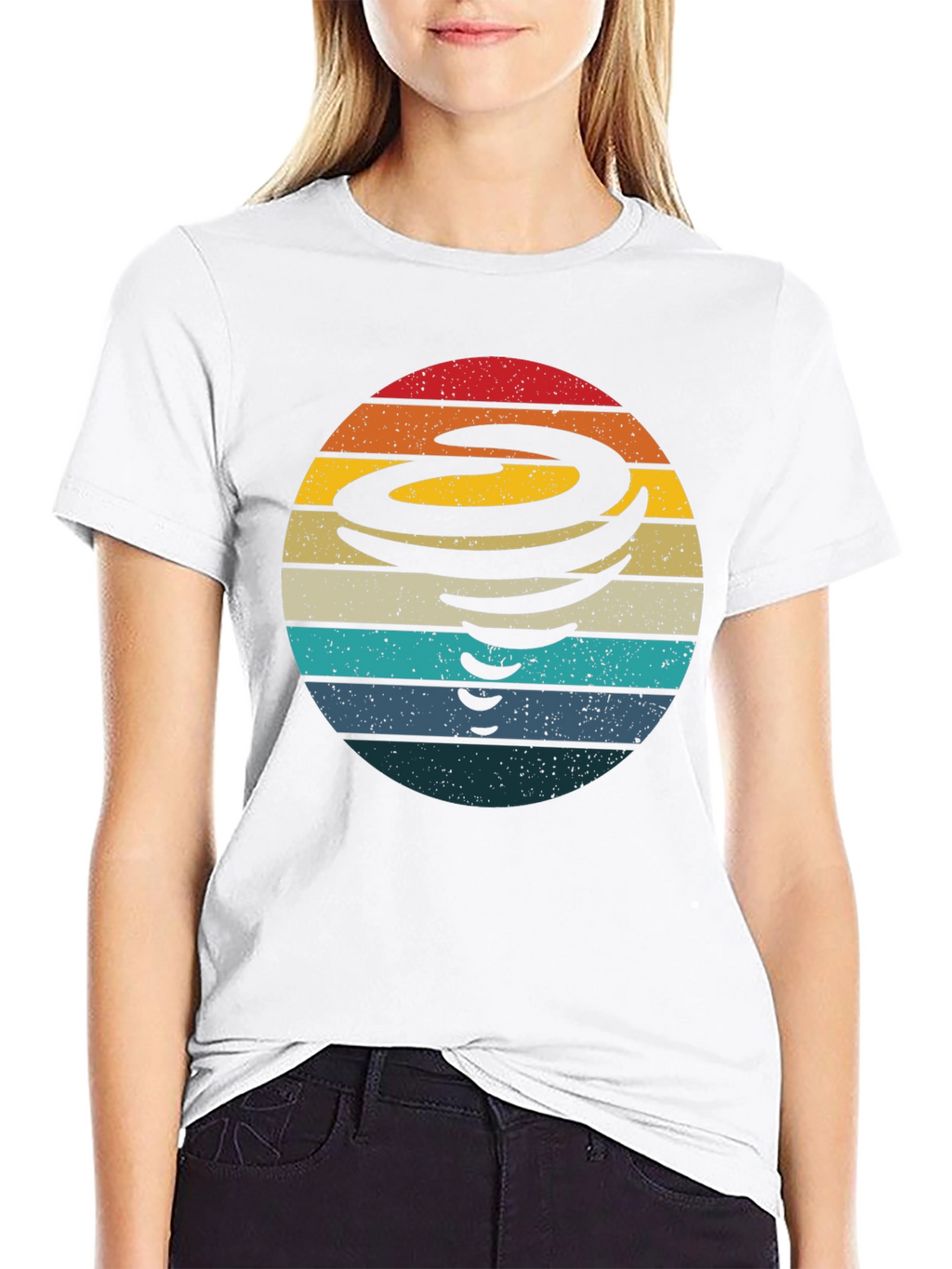Retro Tornado T-Shirt - Weather Graphic Tee