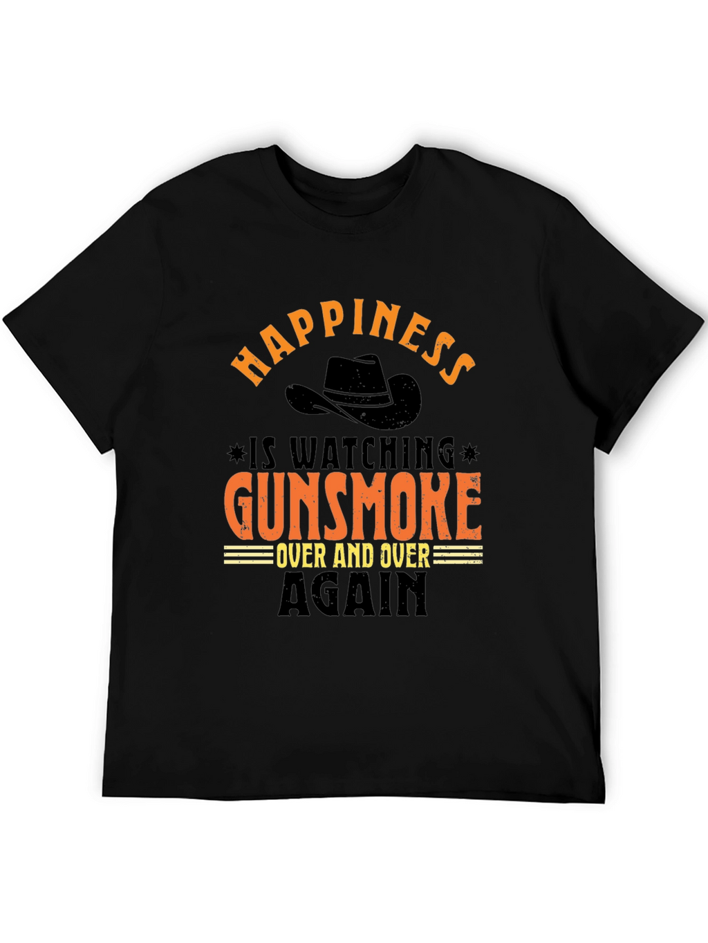 Gunsmoke Over and Over Again T-Shirt