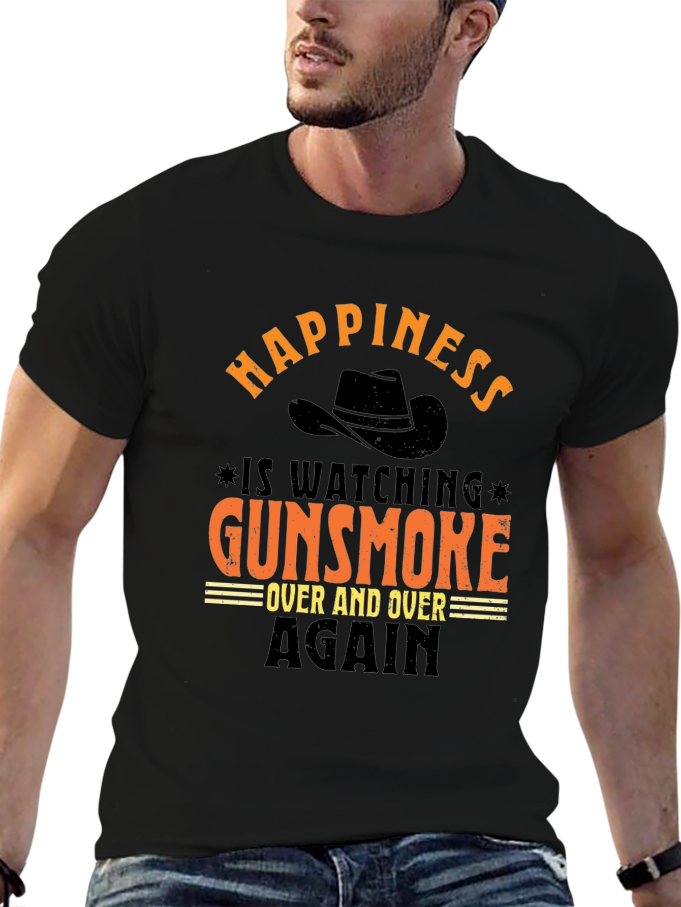 Gunsmoke Over and Over Again T-Shirt
