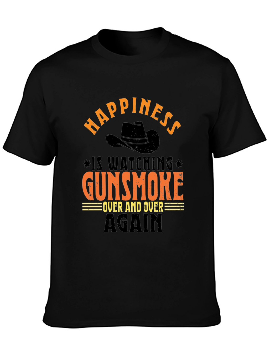 Gunsmoke Over and Over Again T-Shirt