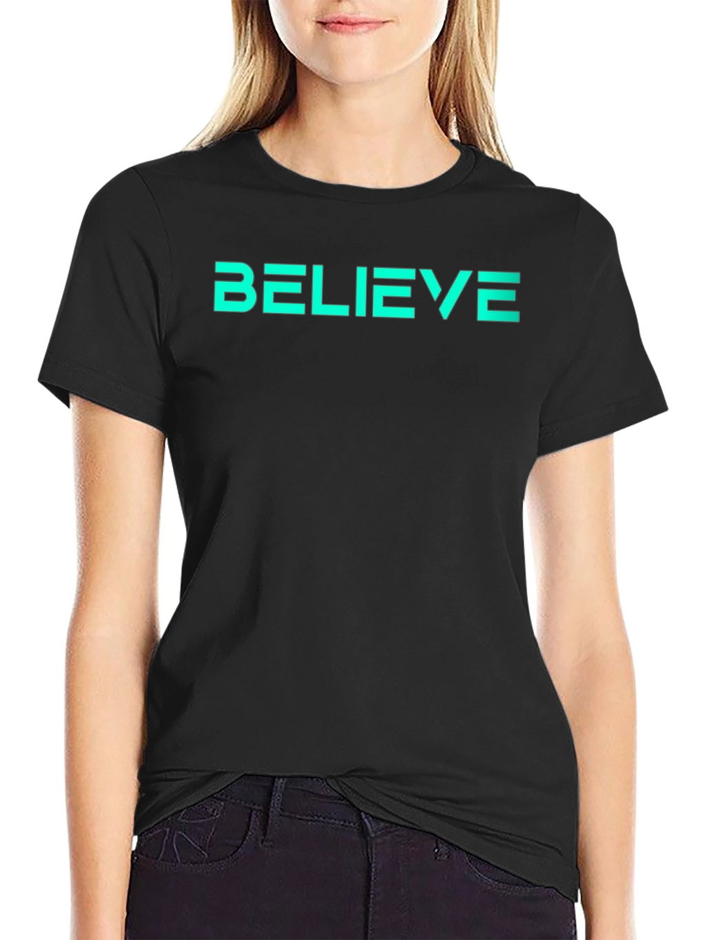 Believe Graphic Tee - Casual Comfort